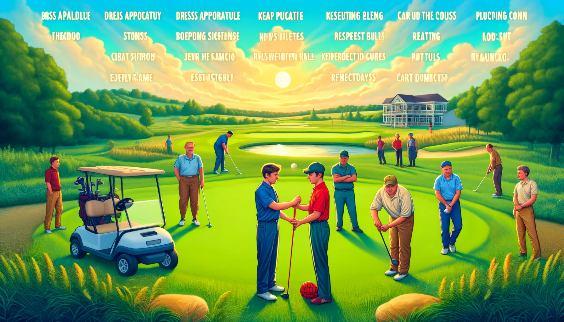 A beginners guide to golf course etiquette