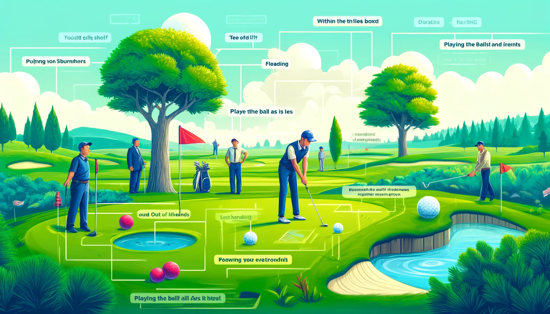 Golf Rules For Beginners EXPLAINED
